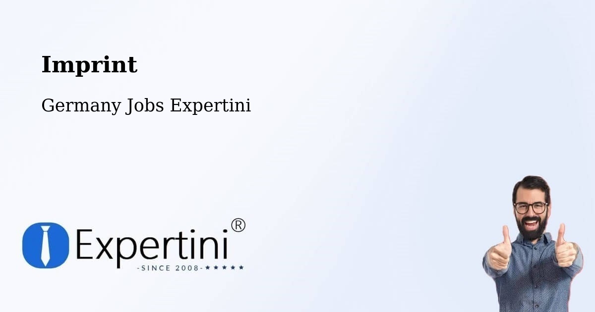 Imprint – Borken - Germany Jobs Expertini