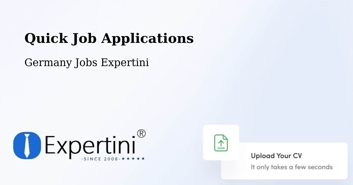 Quick Apply Feature – Borken - Germany Jobs Expertini